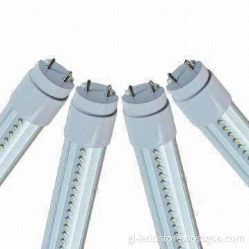 LED Tubes with 50 to 60Hz Frequency, 100 to 240V AC Input Voltage, Transparent Cover